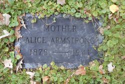 Alice Emily <I>Drake</I> Armstrong 