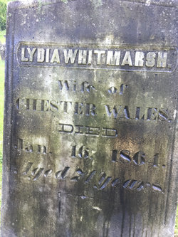 Lydia <I>Whitmarsh</I> Wales 
