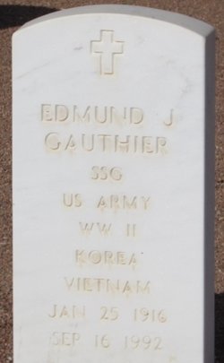 Edmund J Gauthier 