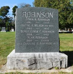 Hattie A. <I>Wilson</I> Robinson 