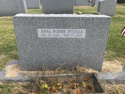 Anna Marie “Ann” <I>Rohme</I> Pelella 