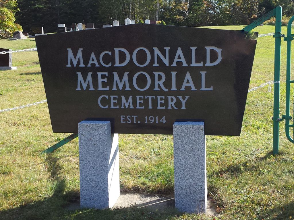 MacDonald Memorial Cemetery