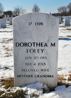 Dorothea Margaret <I>Adams</I> Foley 