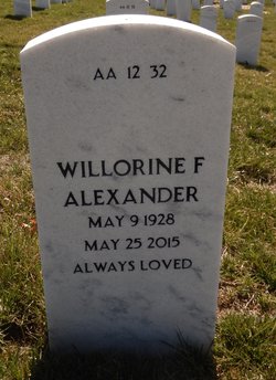 Willorine Frances <I>Battle</I> Alexander 