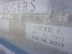 Lockie Elizabeth <I>Grubbs</I> Rogers 