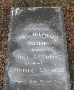 Susie Eliza <I>McLemore</I> Baugh 