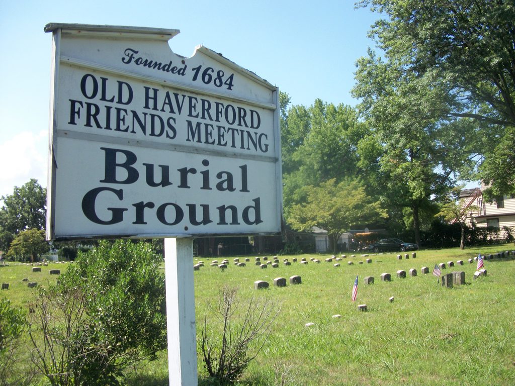 Old Haverford Friends Meeting Burial Ground