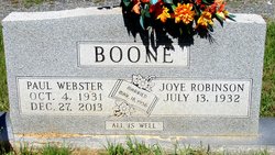 Paul Webster Boone 