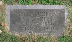 Nellie <I>Collins</I> Leach 