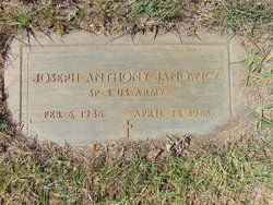 SP4 Joseph Anthony Janowicz 
