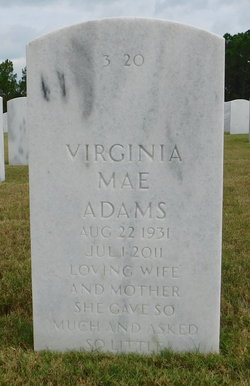 Virginia Mae Adams 