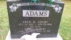 Frederick Basil Adams 