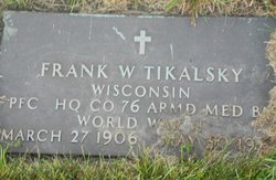 Frank W Tikalsky 