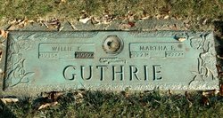 Martha F <I>Richardson</I> Guthrie 