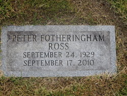 Peter Fotheringham Ross 