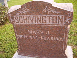 Mary Jane <I>Myers</I> Schivington 