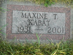 Maxine T <I>Hauser</I> Kabat 