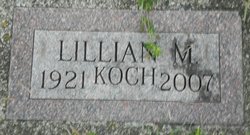 Lillian M Koch 
