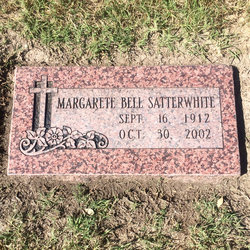 Margarete Ada <I>Bell</I> Satterwhite 