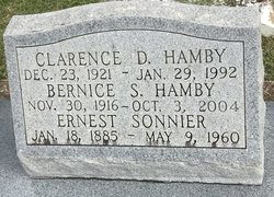 Bernice <I>Sonnier</I> Hamby 