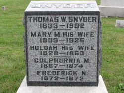 Thomas W Snyder 