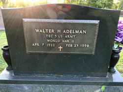 Walter H Adelman 