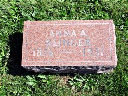 Anna A. <I>Miller</I> Klinger 