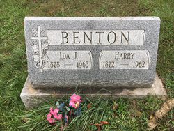 Ida Josephine <I>Webner</I> Benton 