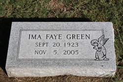 Ima Faye <I>Green-Neal</I> Gilkey 