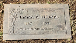 Emma Knox “Noxie” <I>Abbott</I> Thomas 