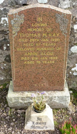 Ann Goodfellow “Annie” <I>Algie</I> Kay 