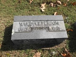 Martha Elizabeth <I>Bruce</I> Purdom 