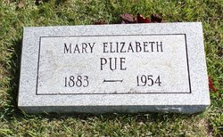 Mary Elizabeth <I>Gatewood</I> Pue 