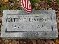 Betty Grace <I>Bollinger</I> Leversee 