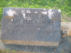 Mary Ellen <I>Sherman</I> Drury 