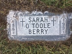 Sarah <I>O'Toole</I> Berry 
