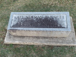 Kate <I>Newman</I> Bennett 