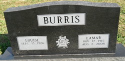 Mary Louise <I>Edens</I> Burris 