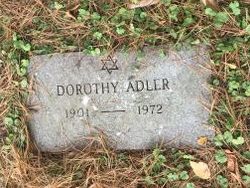 Dorothy Adler 