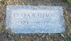 Clara Belle <I>Moore</I> Fleming 