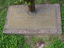 Doris Jane <I>Rude</I> Beavers 
