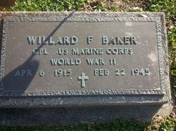 CPL Willard F Baker 