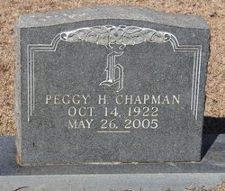 Peggy <I>Hobby</I> Chapman 