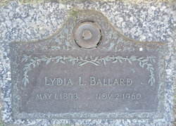 Lydia Louise <I>Reinhardt</I> Ballard 