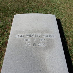 Alma <I>Whatley</I> Adkins 