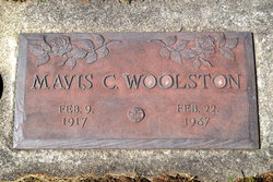 Mavis C. <I>Richards</I> Woolston 