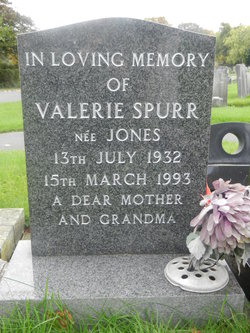 Valerie <I>Jones</I> Spurr 