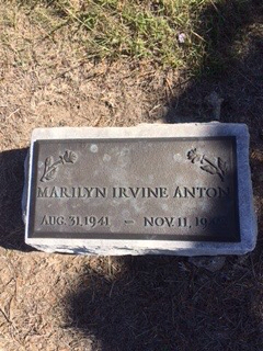Marilyn <I>Irvine</I> Anton 