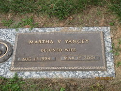 Martha Virginia <I>Day</I> Yancey 