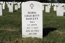 MAJ Doris <I>Crockett</I> Padgett 